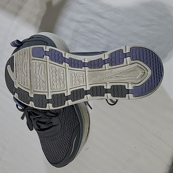 Skechers D'Lux Walker size 10 # 149023 women's shoes relaxed fit gray - Picture 7 of 10